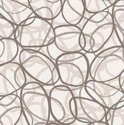 Tafelzeil bubbles taupe 