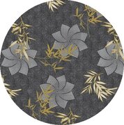 Rond tafelzeil feng shui gold(140cm) 