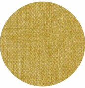 Rond wasbaar gecoat tafelzeil texture Mustard  (140 cm)