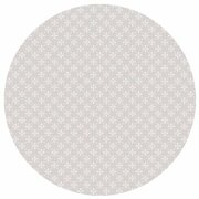 Rond tafelzeil Betty taupe (140cm)