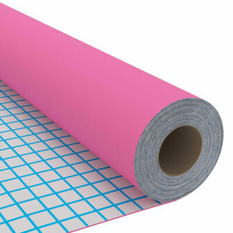 Plakfolie roze mat 14 meter x 45cm