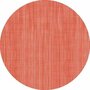 Rond tafelzeil tweed rood (140cm)