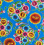 Mexicaans tafelzeil floral donkerblauw