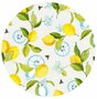 Rond tafelzeil lemon &amp; lime (140cm)  