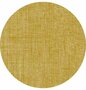 Rond wasbaar gecoat tafelzeil texture Mustard  (140 cm)