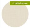 Rond wasbaar gecoat tafelzeil Texture Beige (140 cm)